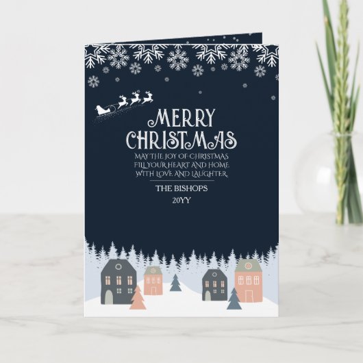 Foto Winter Rustikale Weihnachten (Vorderseite)