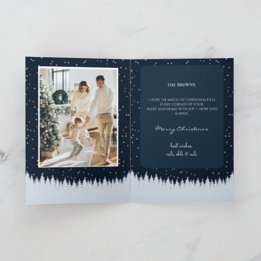 Foto Winter Rustikale Weihnachten (Innenseite)