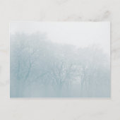 Foto Winterlandschaft Postkarte (Vorderseite)
