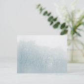 Foto Winterlandschaft Postkarte (Stehend Vorderseite)