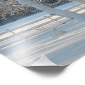 Foto Winterweide drucken (Ecke)