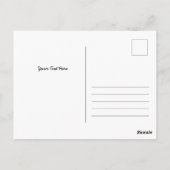 Foto Winterwunder Land Schnee Landschaft Postkarte (Rückseite)