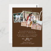 FOTO Wir feierten Ankündigung Empfang Party Postkarte (Vorne/Hinten)