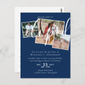 FOTO Wir feierten Ankündigung Empfang Party Postkarte (Vorne/Hinten)