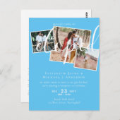 FOTO Wir feierten Ankündigung Empfang Party Postkarte (Vorne/Hinten)