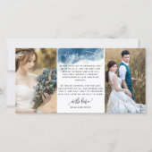 Foto, Wir Got Verheiratete Hochzeit / Elope Ankünd Ankündigung (Vorderseite)