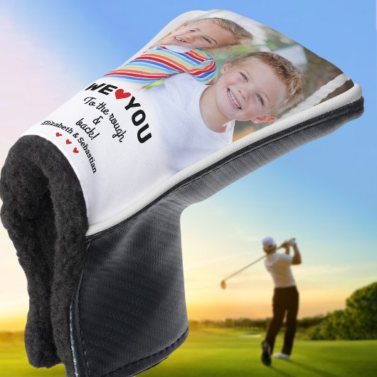 Foto Wir Liebe Sie zu Rough & Back Name Custom Golf Headcover