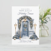 Foto Wir zogen Weihnachten neues Zuhause (Stehend Vorderseite)