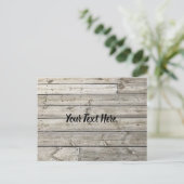 Foto Wood Planks Decks Postkarten (Stehend Vorderseite)
