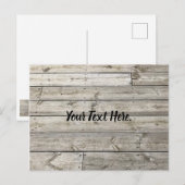 Foto Wood Planks Decks Postkarten (Vorne/Hinten)