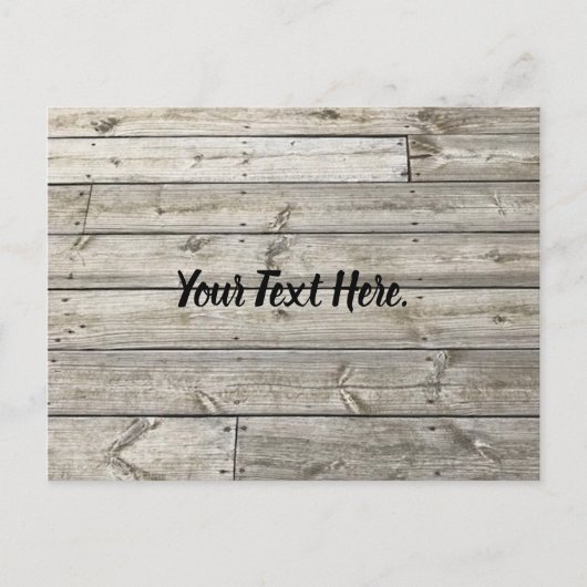 Foto Wood Planks Decks Postkarten (Vorderseite)