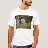 Foto Wood Stork Bird Florida T-Shirt (Vorderseite)