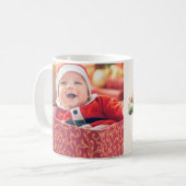 Foto Woodland Animals Erste Weihnachtszeit Kaffeetasse (Vorderseite Links)