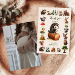 Foto Woodland Animals Kinderdusche Danke Karte<br><div class="desc">Dankeschön für die Foto Woodland Forest Animals Baby Shower Dankeschön Card. Diese Karte ist mit bezaubernden Abbildungen von Waldkreaturen inmitten üppiger Wälder geschmückt und verleiht Ihrer wohlgefühlten Wertschätzung eine skurrile Touch. Mit unserer Dankeschön-Karte können Sie ein wertvolles Foto aus der Kinderdusche erleben und teilen. Die spielerischen Designs und die rustikale...</div>