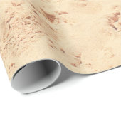 Foto-Wrapper mit benutzerdefiniertem Text Geschenkpapier (Rolleneckpunkt)