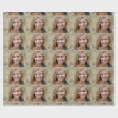 FOTO WRAPPING PAPIER CUSTOM GESCHENKPAPIER (Flach)
