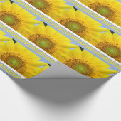 Foto-Wrapping-Papier für Sonnenblumen Geschenkpapier (Ecke)