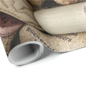 Foto-Wrapping-Papier Geschenkpapier (Rolleneckpunkt)