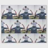 Foto-Wrapping-Papier, Personalisiertes Wrapping Geschenkpapier (Flach)