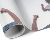 Foto-Wrapping-Papier, Personalisiertes Wrapping Geschenkpapier (Rolleneckpunkt)