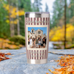 Foto-Würdigung des Jugendpastors der Kirchengruppe Thermobecher