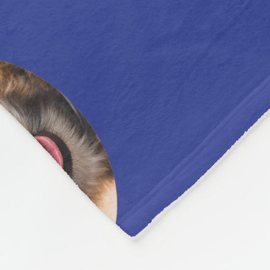 Foto-Wurfdecke Fleecedecke (Ecke)