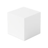 Foto-Würfel Würfel (Rückseite Schrägansicht)