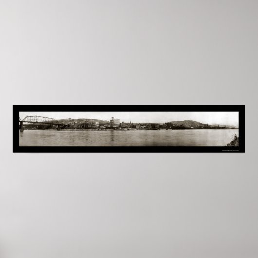 Foto WV Wasserfront 1909 Poster (Vorne)