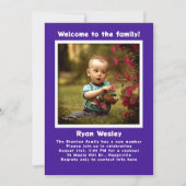 Foto "Young Child Adoption Party" Einladung (Vorderseite)