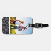 Foto-Zahnradmuster Gepäckanhänger (Vorderseite horizontal)