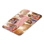 Foto zeigt bearbeitbare Farbe Speichern des Datums Magnet (Linke Seite)