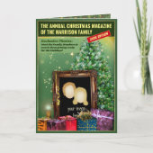 Foto-Zeitschrift Ihrer 🎄 Karte (Vorderseite)