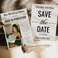 Foto-Zeitung zum Geburtstag 'Aged To Perfection'