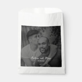 Foto Zielort Boarding Pass Hochzeit Geschenktütchen