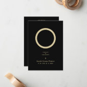 Foto Zierdenkmäler Loved One Beerdigung Mitteilungskarte (Vorderseite/Rückseite Beispiel)