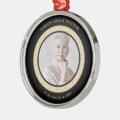 Foto Zierdenkmäler Loved One Beerdigung Ornament Aus Metall (Links)