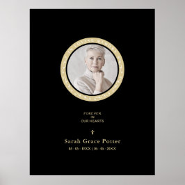 Foto Zierdenkmäler Loved One Beerdigung Poster