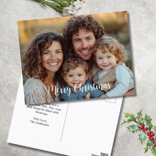 Foto zu Weihnachten Weihnachten Postkarte