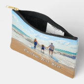 Foto-Zubehör-Couch mit benutzerdefiniertem Text Zubehörtasche (Offen)