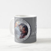 Foto zum 10.20.25.70. Hochzeitstag  Kaffeetasse (Vorderseite Links)