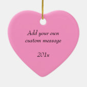 Foto zum 16. Hochzeitstag Keramikornament (Hinten)