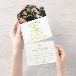 Foto zum 1. Peridot Hochzeitstag mit UAWG  All In One Einladung