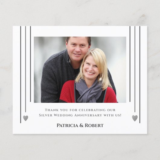 Foto zum 25-jährigen Jubiläum des Haushalts Dankes (Vorderseite)