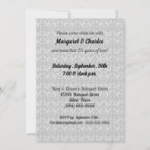 Foto zum 25. Mal zum Hochzeitstag Einladung (Rückseite)