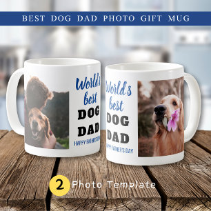 Foto zum 2. Tag des Vaters: Der beste Hund-Vater d Kaffeetasse