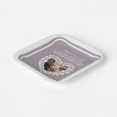 Foto zum 30. Geburtstag der Perle Pappteller (Gewinkelt)