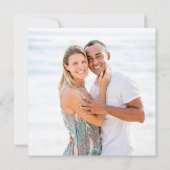 Foto zum 30. Geburtstag Einladung (Rückseite)