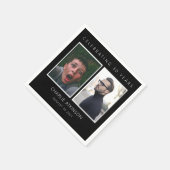 Foto zum 30. Geburtstag Serviette (Ecke)