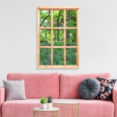 Foto zum 3D-Effekt von Märchengarten Leinwanddruck (Insitu (Wohnzimmer))