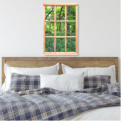 Foto zum 3D-Effekt von Märchengarten Leinwanddruck (Insitu (Schlafzimmer))